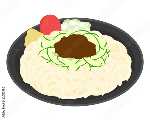 じゃじゃ麺のイラスト