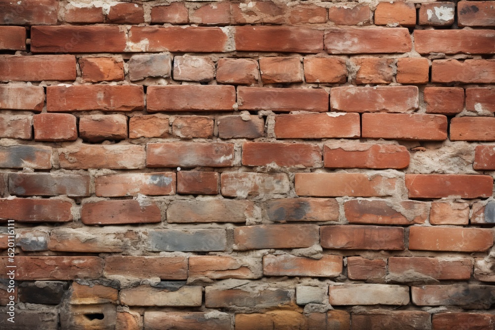 Clean Brick Texture Background, Generative AI Clean Brick Texture Background, Generative AI