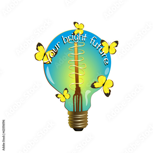 creative light bulb concept