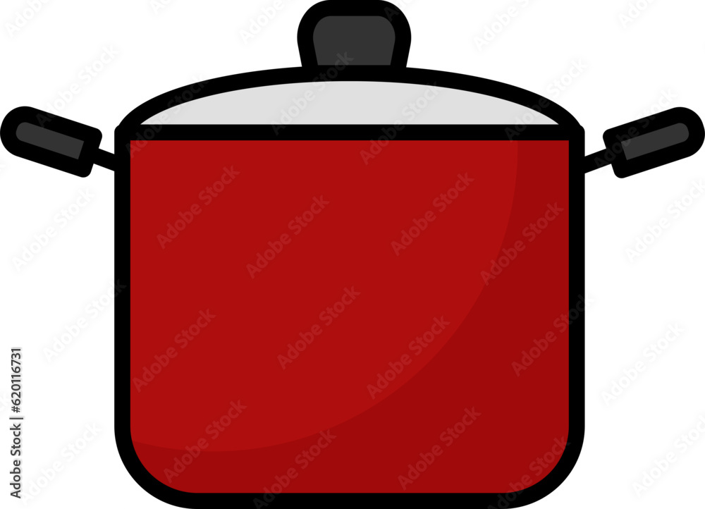 Pot decorative design element for website, presentation, flyer, brochure, printing, application. Icon style Pot decorative design element for website, presentation, flyer, brochure, printing, application. Icon style