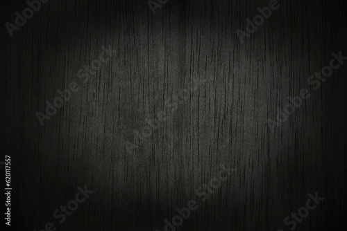 Black grey wooden plank wall texture background, old natural pattern of dark wood grained.