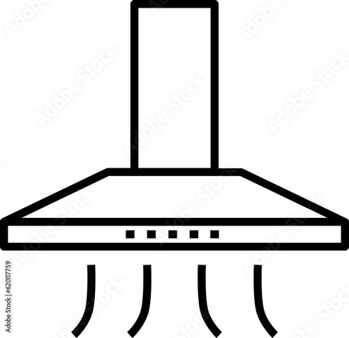Kitchen hood icon