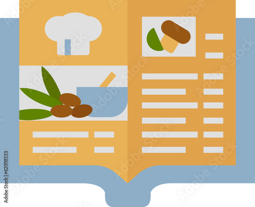 Recipe cooking illustration