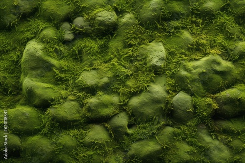 Clean Moss Texture Background, Generative AI