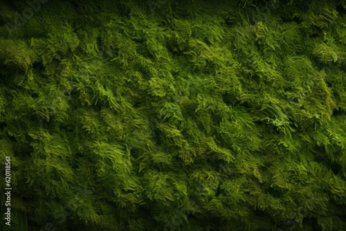 Clean Moss Texture Background  Generative AI