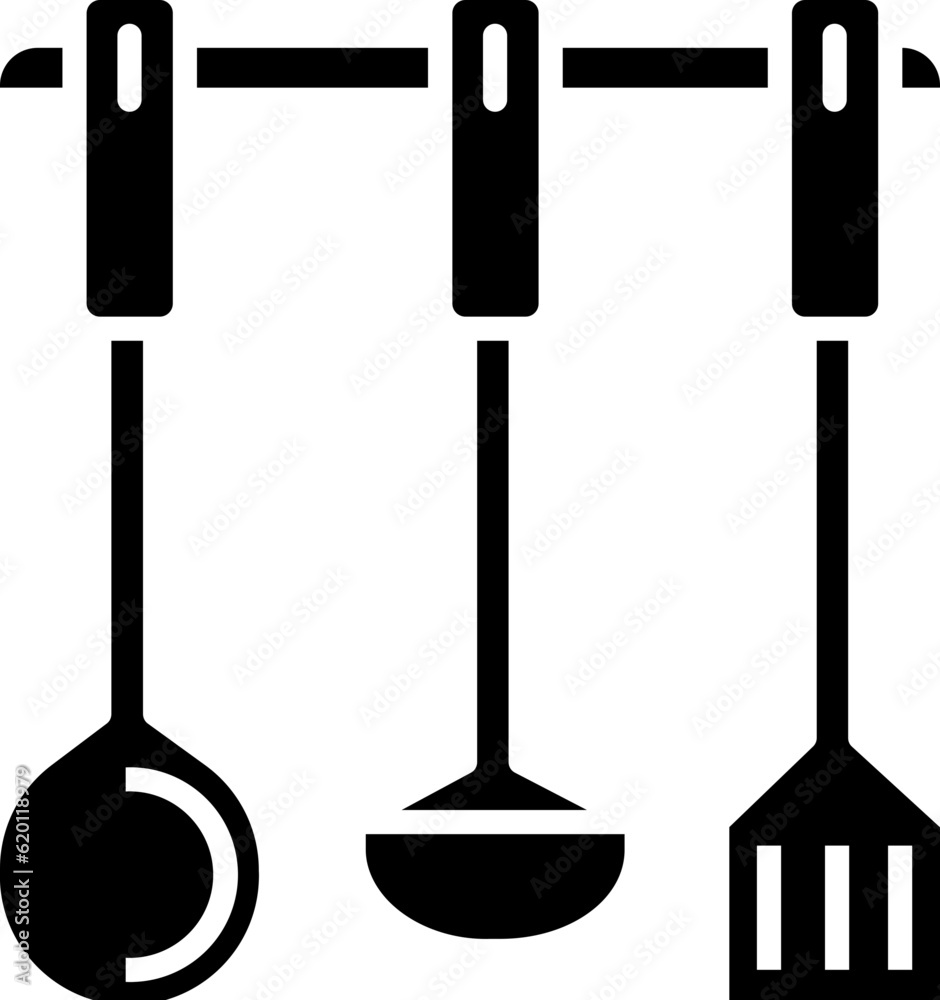 Kitchen utensil icon, element for decoration. Kitchen utensil icon, element for decoration.