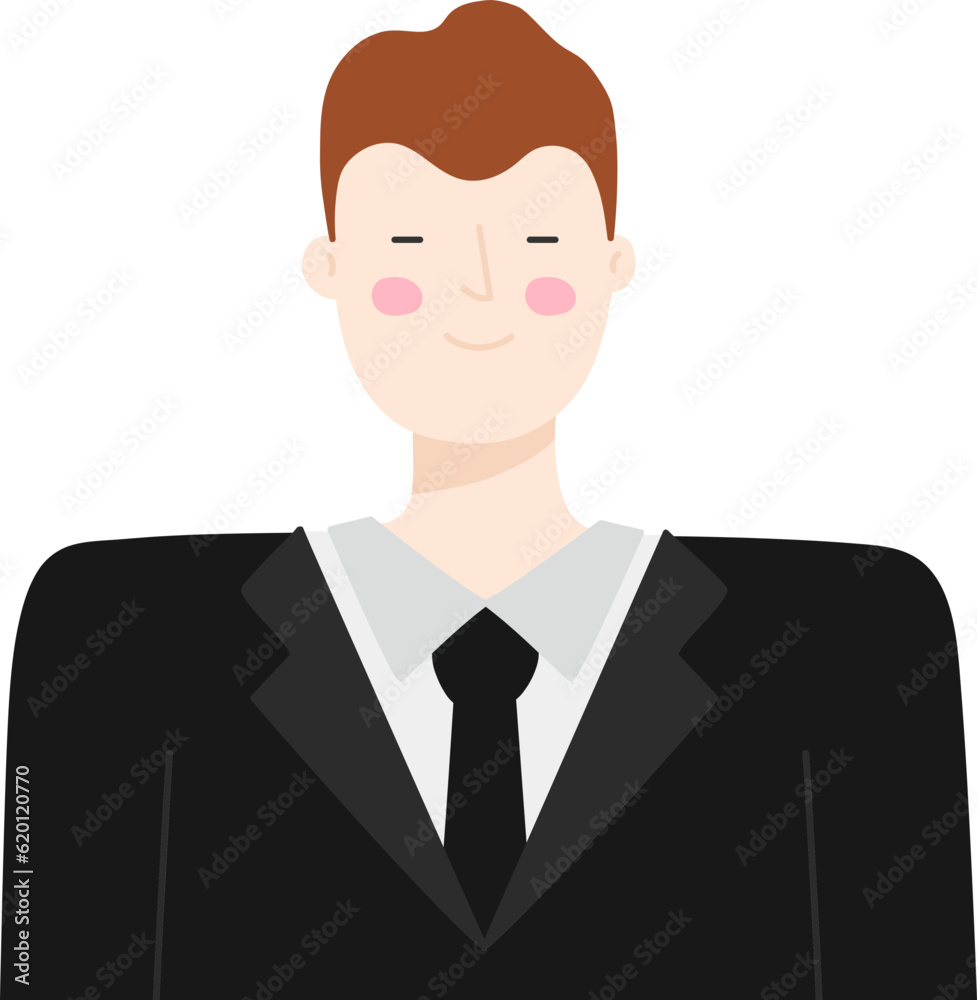 Businessman People Avatar illustration Businessman People Avatar illustration
