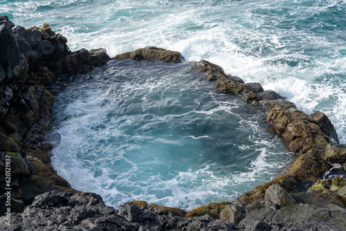 Brimketill Troll Pool - Reykjanes Peninsula, Iceland photo