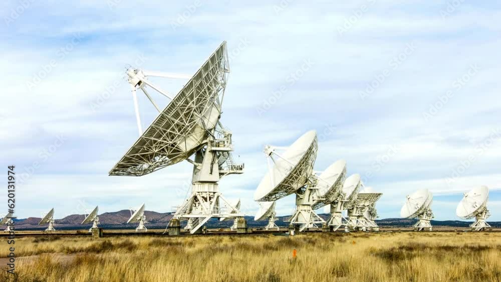 Exploring the Cosmos: The Very Large Satellite Array (VLA) near Socorro, New Mexico, USA, Unveiled in Breathtaking 4K Resolution Exploring the Cosmos: The Very Large Satellite Array (VLA) near Socorro, New Mexico, USA, Unveiled in Breathtaking 4K Resolution