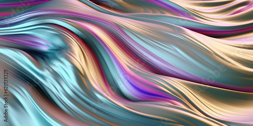 Dynamic waves background created with generative ai tools