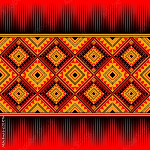 UntitTribal ethnic vector pattern.Designs for fabric and printing.Geometric ethnic pattern embroidery design for background or wallpaper and clothing.led Artwork