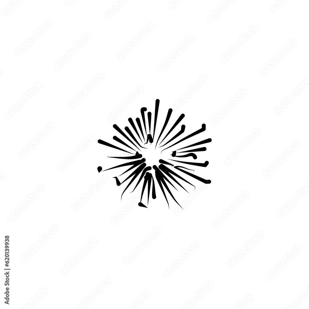 Obraz premium hand drawn flower