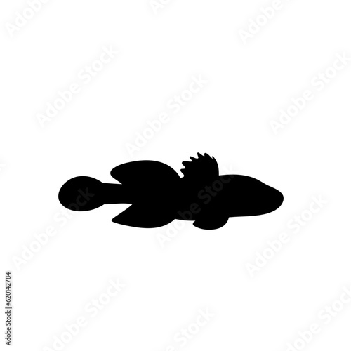 Fish vector silhouette