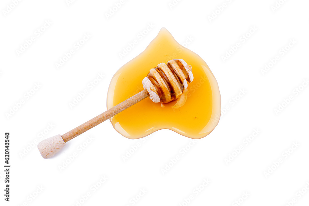 Honey and honey dipper Honey and honey dipper