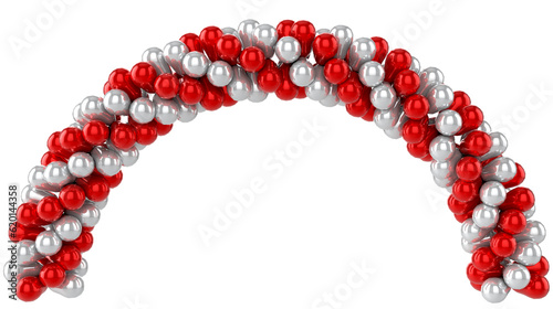 Balloons Arch - Decoration - on Transparent Background