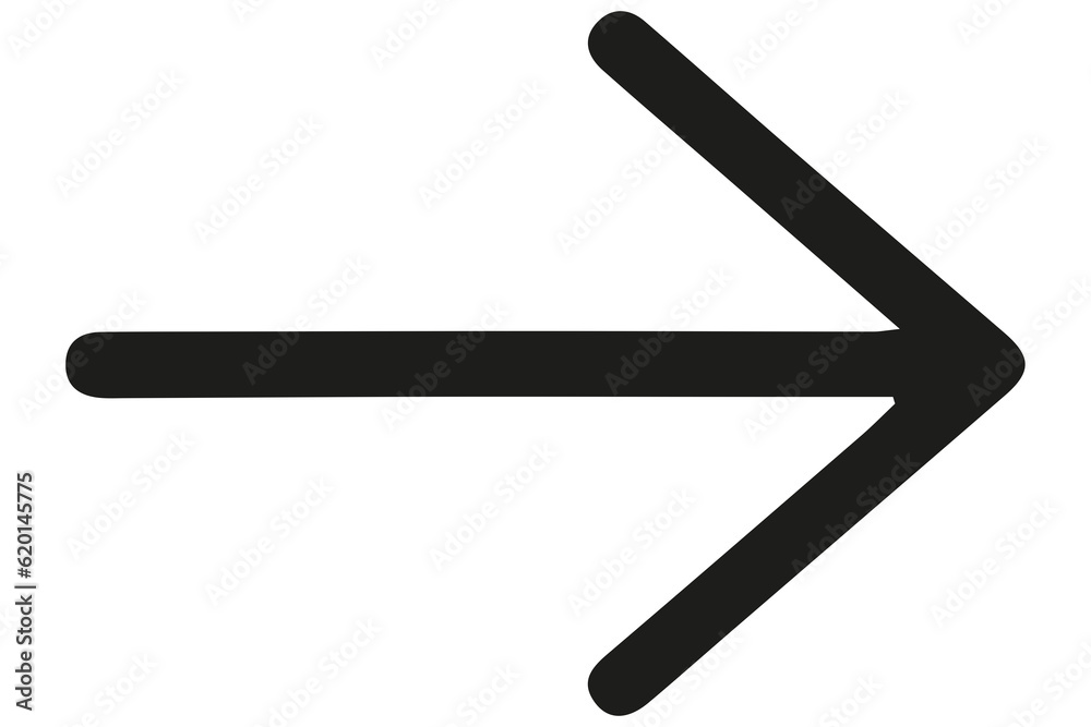 black arrow sign on transparent background black arrow sign on transparent background