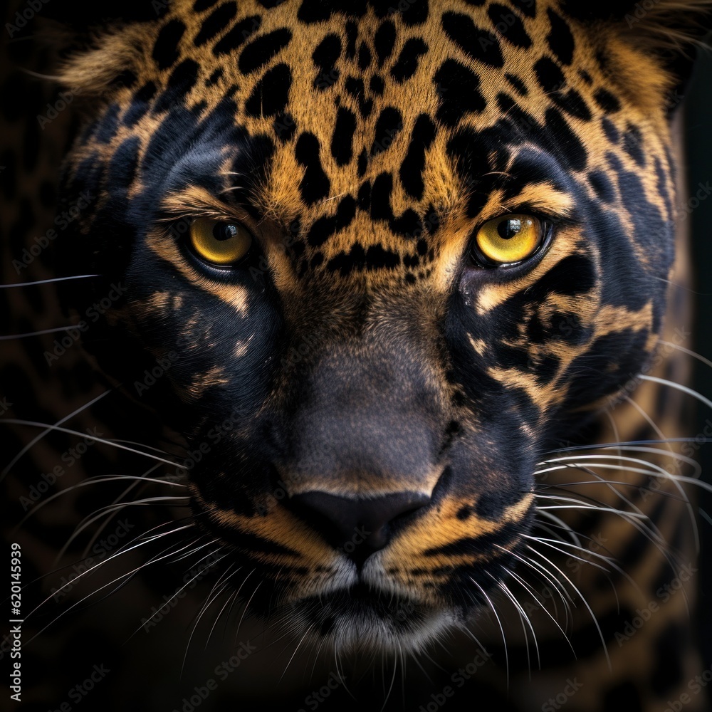 jaguar looking dangerous