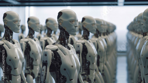 Wallpaper Mural robots, generative ai Torontodigital.ca