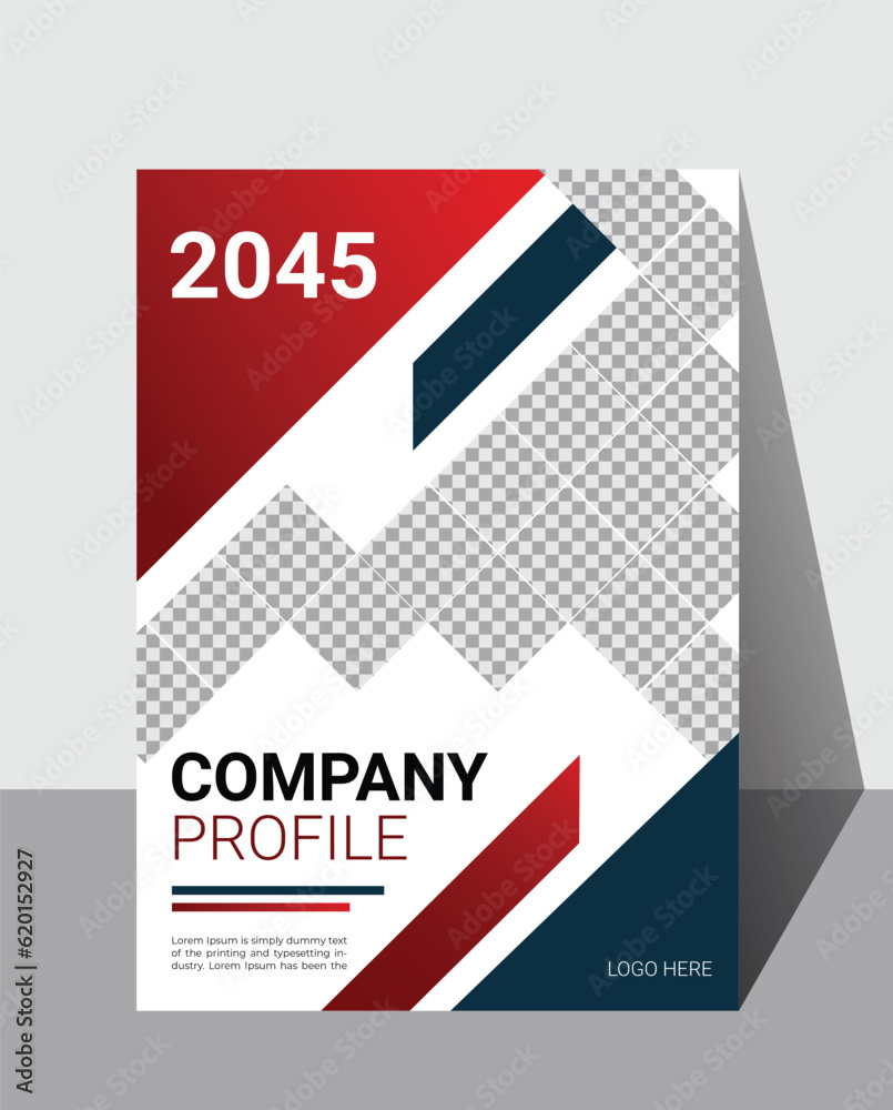 Book cover or Annual report template