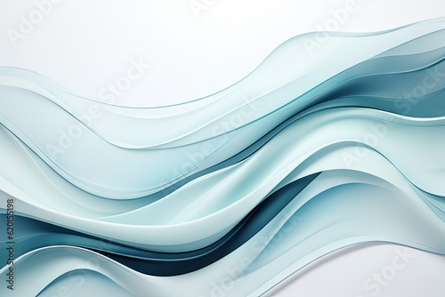 an abstract blue wave background. business background.