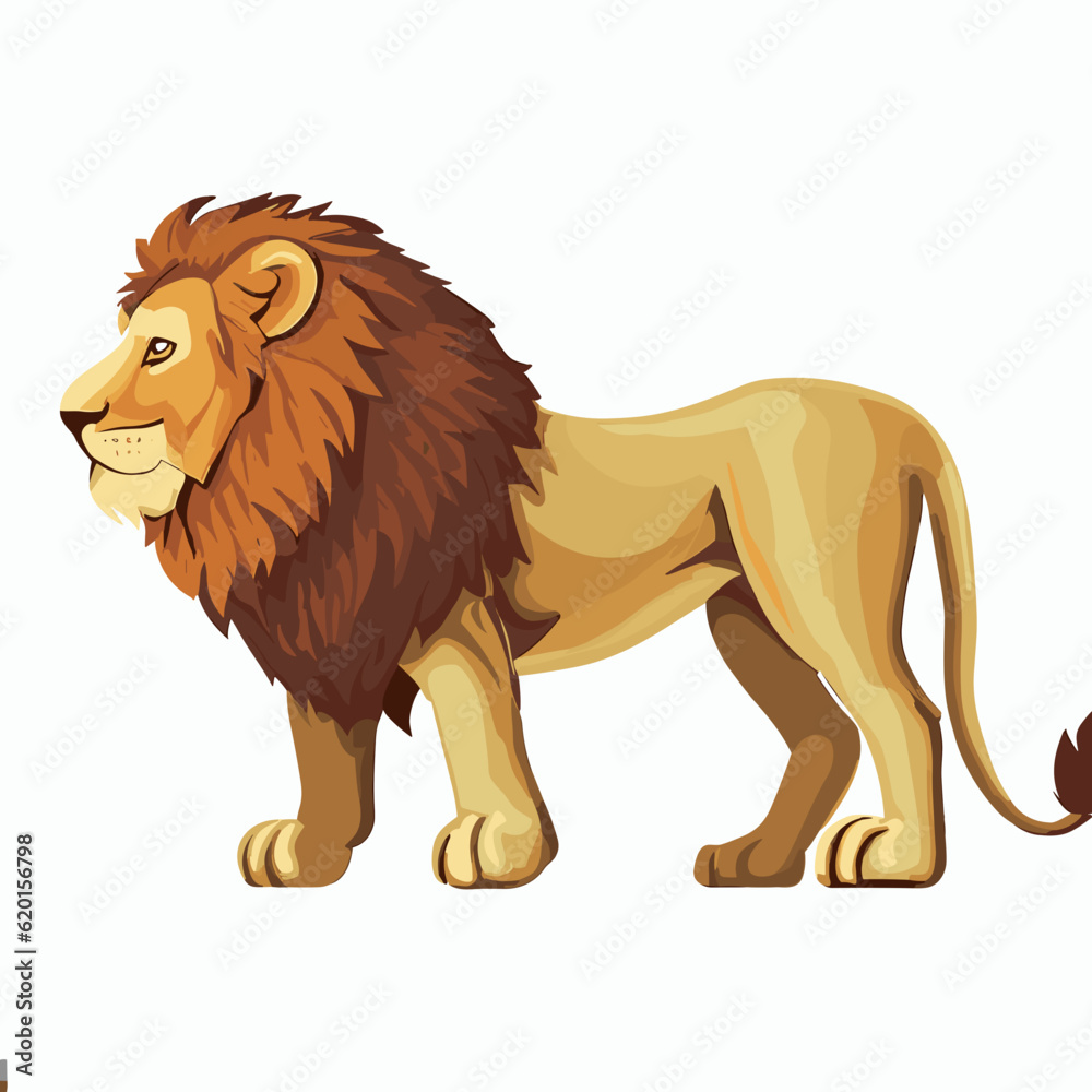 Obraz premium lion illustration
