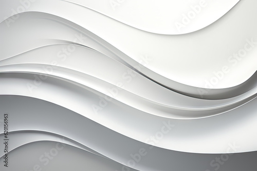 abstract white wave background. business background