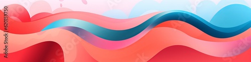 a colorful abstract background with wavy shapes