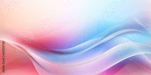 a blurry background with a pink and blue wave