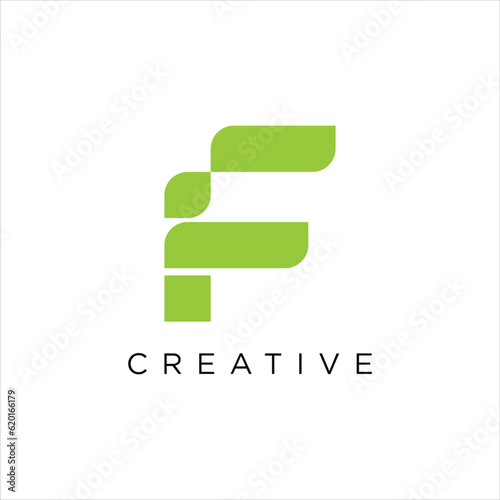 Letter F Logo Design template