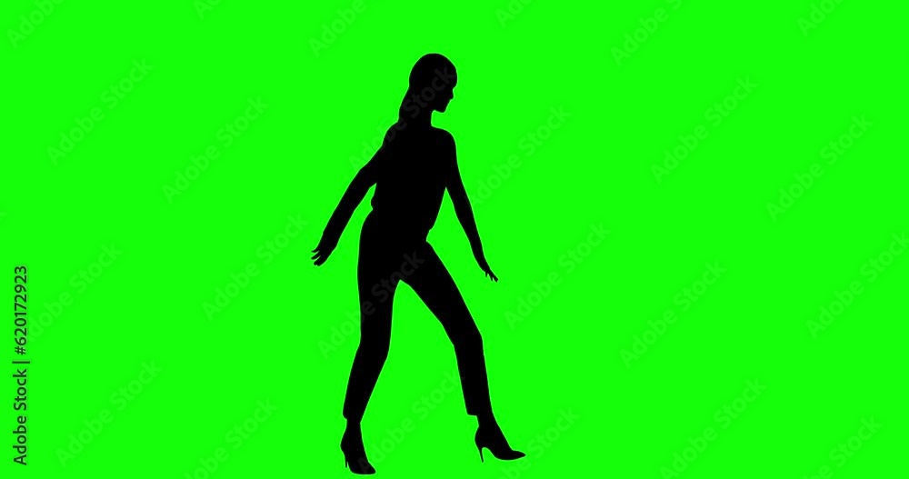 Dancing Hot Female Silhouette. Nightlife Related Green Screen Luma Channel Background Animation. Dancing Hot Female Silhouette. Nightlife Related Green Screen Luma Channel Background Animation.