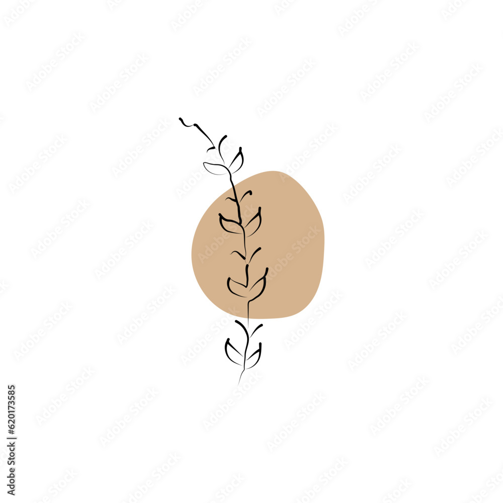 Obraz premium hand drawn flower ethnic 