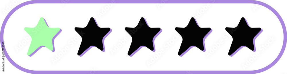 rating star illustration. colored rating stars rating star illustration. colored rating stars