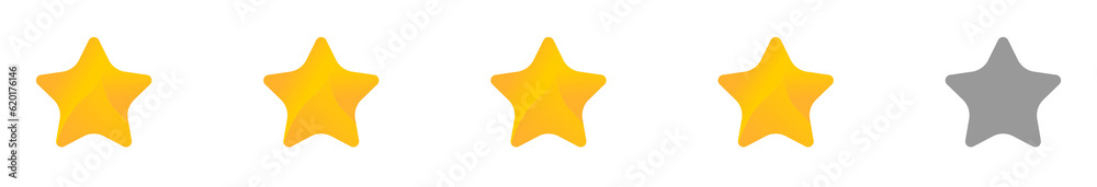 rating star illustration. colored rating stars rating star illustration. colored rating stars