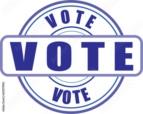 Election Vote Stamp Seal Graphics