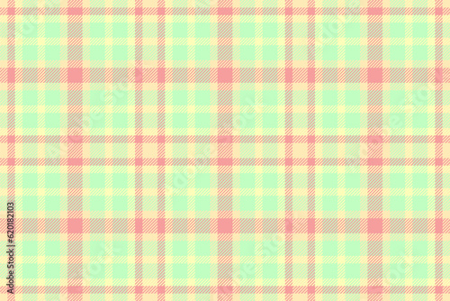 Textile check tartan of seamless texture pattern with a background plaid vector fabric.
