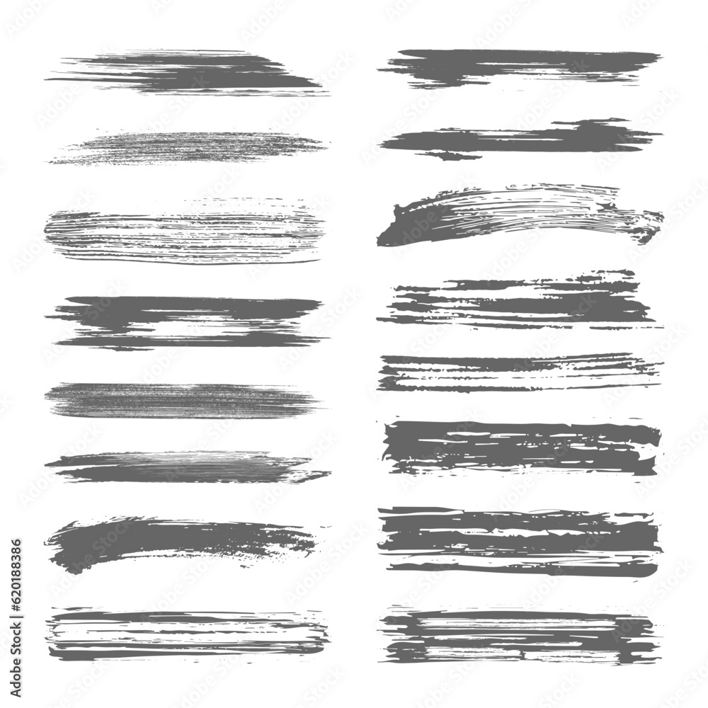 A brush stroke. A set of prints for creative design. A brush stroke. A set of prints for creative design.