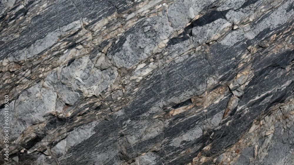 Granite texture background. A close up of a rock wall with a black and white pattern Granite texture background. A close up of a rock wall with a black and white pattern