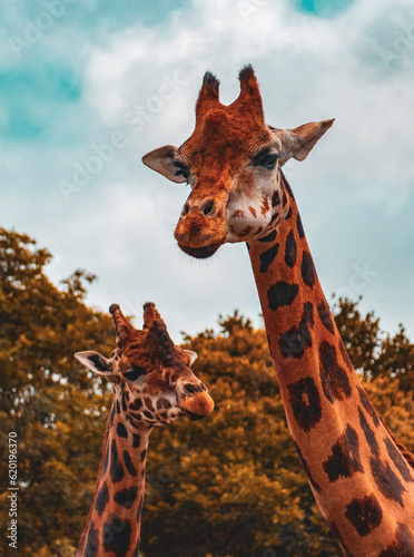 Canvas Print Giraffe