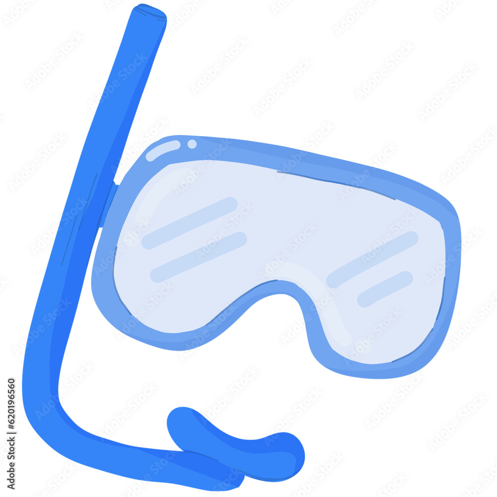 diving goggles ,cartoon diving goggles ,cartoon