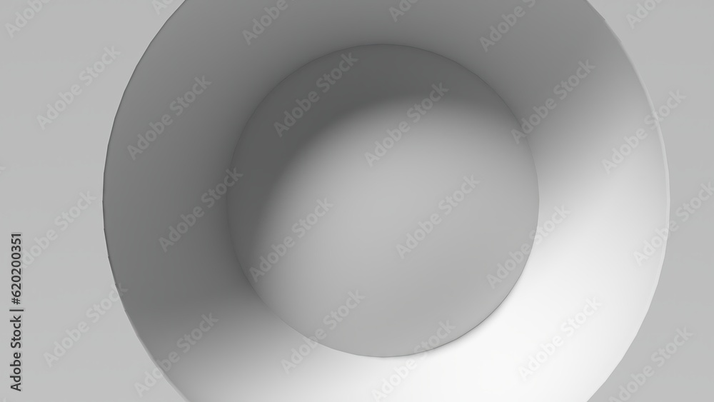 His minimal flat ray of spheres and grooves is his gray abstract 3D Rendering image that uses simple geometry to create contemporary works of art. His minimal flat ray of spheres and grooves is his gray abstract 3D Rendering image that uses simple geometry to create contemporary works of art.