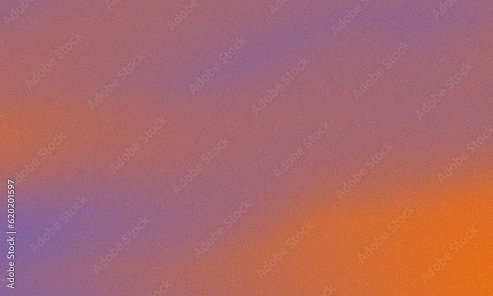Grainy background orange and puprle gradient.