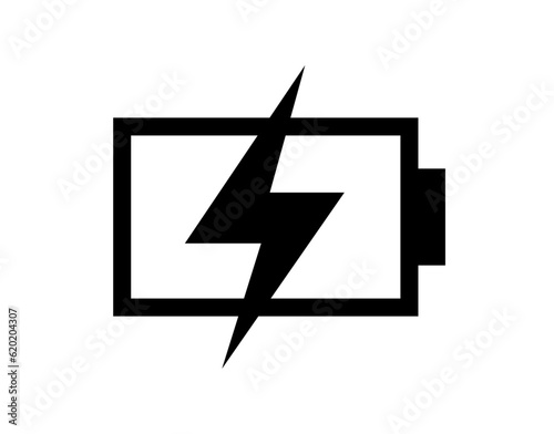 Vector battery icon. High quality black style vector icon. Baterry charge indicator. Empty batery level, energy, charging. Power low up status batteries logo.