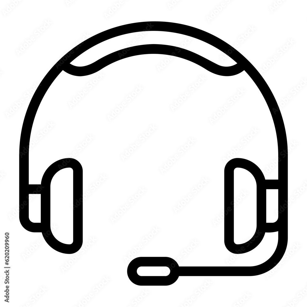 headphones line icon headphones line icon