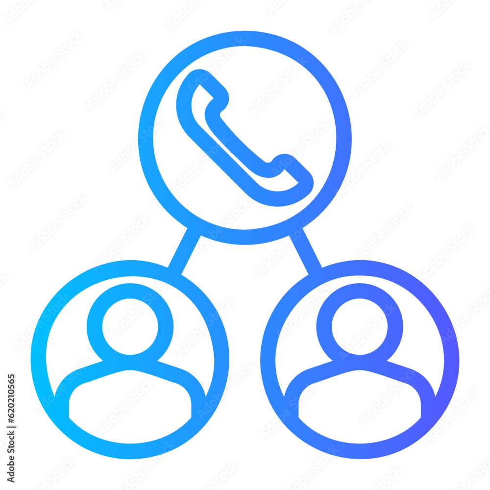 phone call gradient icon phone call gradient icon