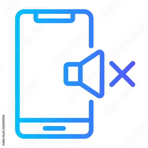 smartphone gradient icon