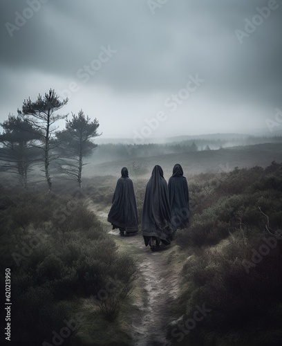 Shakespeare Macbeth the three witches.