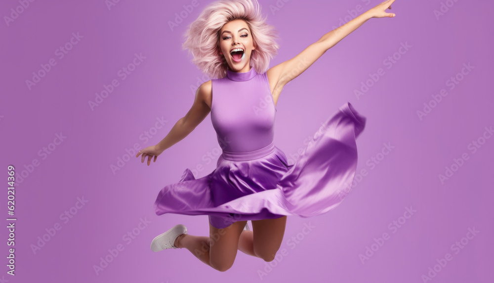 Super excited and very happy winner. Winner mentality concept. Generative AI illustrations Super excited and very happy winner. Winner mentality concept. Generative AI illustrations