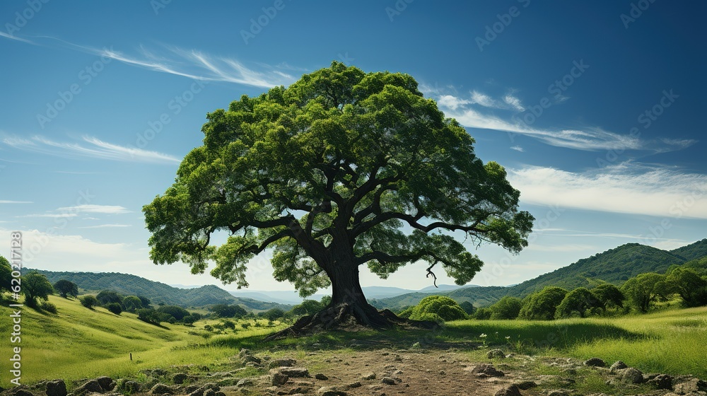 Fototapeta premium landscape with trees