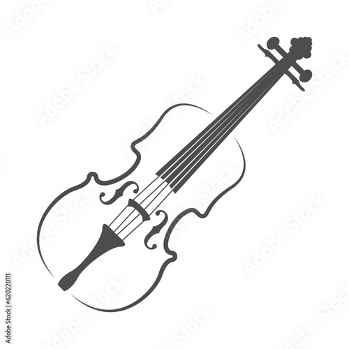 Violin logo icon design