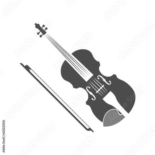 Violin logo icon design